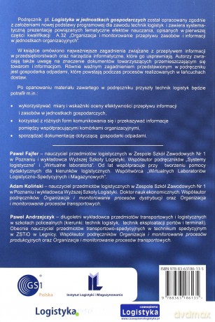 Logistyka w jednostkach gospodarczych - P. Fajfer, A. Koliński, P. Andrzejczyk [KSIĄŻKA]