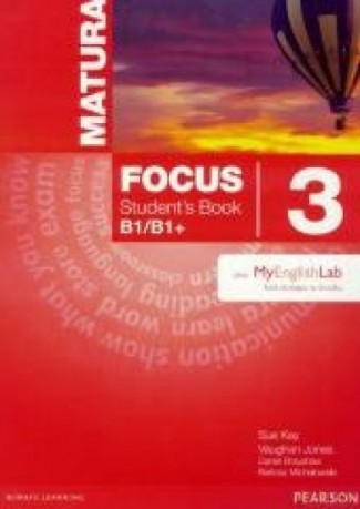 Matura Focus 3 podręcznik + MyEngLab [KSIĄŻKA]