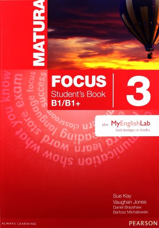 Matura Focus 3 podręcznik + MyEngLab [KSIĄŻKA]