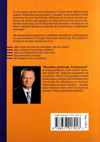 Menadżer doskonały. Kreatywność - Grzegorz Szczerba [KSIĄŻKA]
