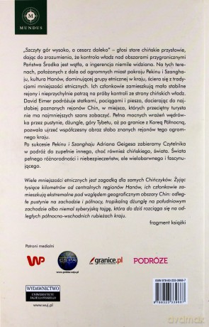 Mundus. Z dala od cesarza. Podróże po obrzeżach Chin - David Eimer [KSIĄŻKA]