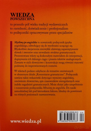 Myślimy po angielsku - Leon Leszek Szkutnik [KSIĄŻKA]