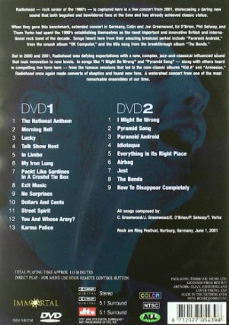Radiohead: Germany 2001 [2DVD]