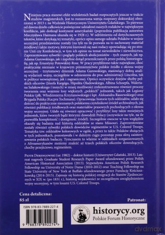 Polacy w wojnie secesyjnej 1861-1865 - Piotr Derengowski [KSIĄŻKA]