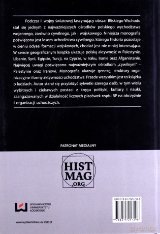 Polscy uchodźcy na Bliskim Wschodzie - Jacek Pietrzak [KSIĄŻKA]