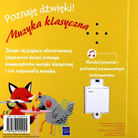 Poznaję dźwięki! Muzyka klasyczna [KSIĄŻKA]