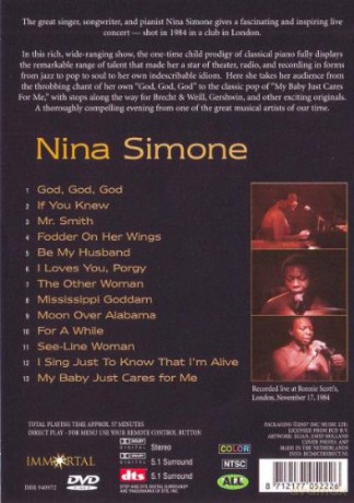 Nina Simone: Live In London [DVD]