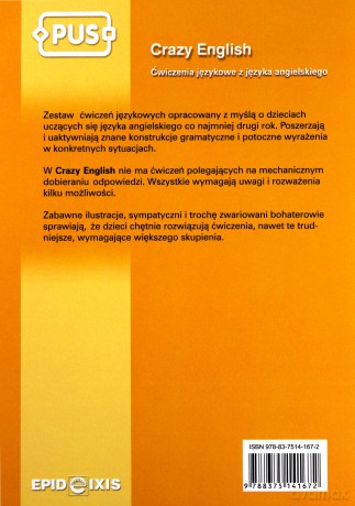 PUS Crazy English 1 [KSIĄŻKA]