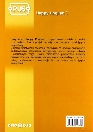 PUS Happy English 1 [KSIĄŻKA]