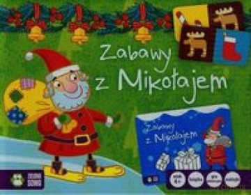 Świąteczne zabawy. Zabawy z mikołajem [KSIĄŻKA]