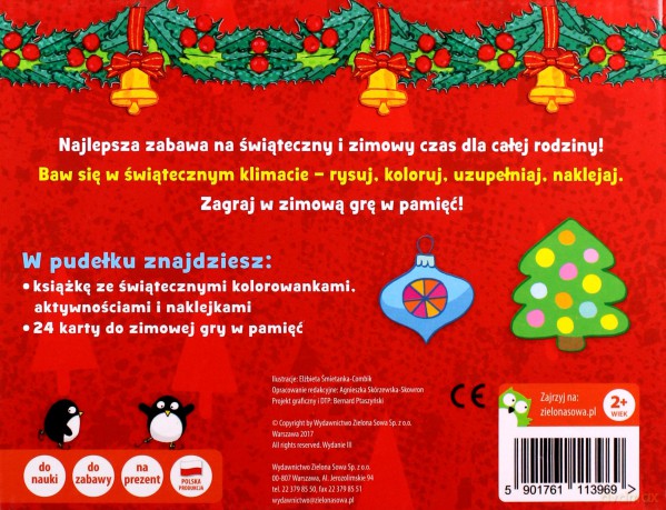 Świąteczne zabawy. Zabawy zimowe [KSIĄŻKA]
