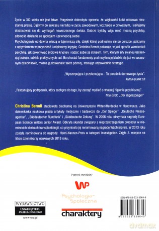 Tajemnica odporności psychicznej. Jak uodpornić się na stres, depresję i wypalenie zawodowe - Christina Berndt [KSIĄŻKA]