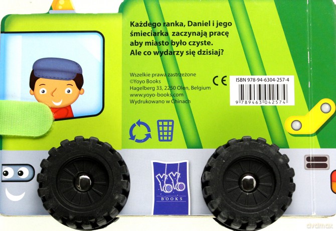 Toczą się koła, toczą...- Daniel i jego śmieciarka [KSIĄŻKA]
