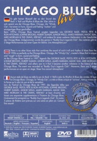 Various Artists: Chicago Blues Live [3DVD]