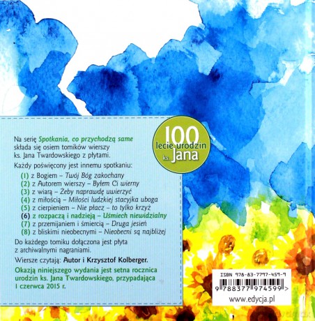 Uśmiech niewidzialny - Jan Twardowski [KSIĄŻKA]+[CD]