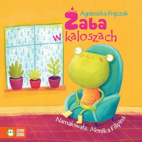 Wierszowane historyjki. Żaba w kaloszach - Agnieszka Frączek [KSIĄŻKA]