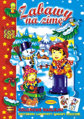 Zabawy Zimą - krzyżowki, labirynty [KSIĄŻKA]