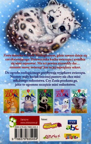 Zosia i jej zoo. Radosna śnieżna pantera - Amelia Cobb [KSIĄŻKA]