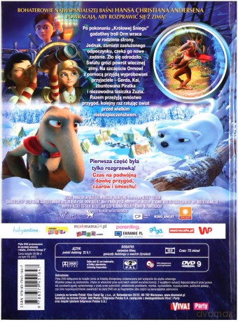 Królowa Śniegu 2 (booklet) [DVD]