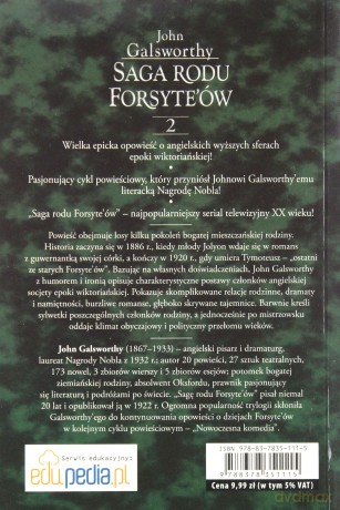 Saga Rodu Forsyte'ów. Tom 1-4 (Pocket) - John Galsworthy [4xKSIĄŻKA]