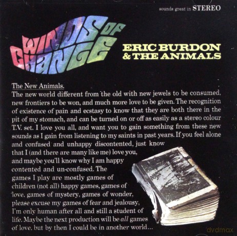 Eric Burdon & The Animals: Winds Of Change [CD]