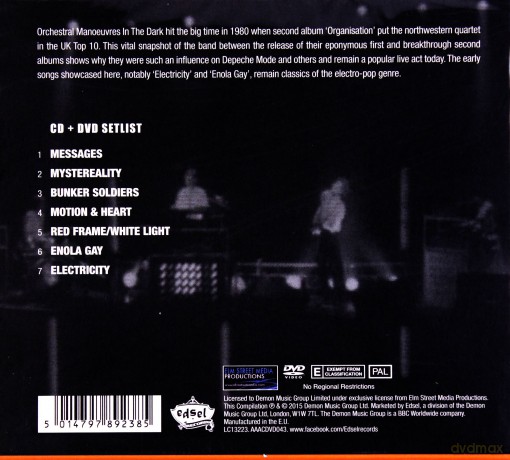 Omd: Access All Areas [CD]+[DVD]