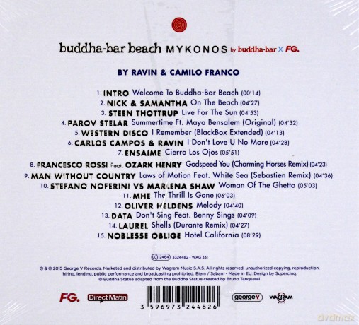 Buddha-Bar Beach Mykonos [CD]