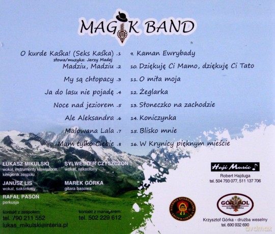Magik Band: O Kurde Kaśka! [CD]