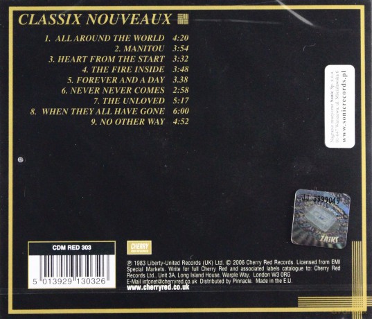 Classix Nouveaux: Secret [CD]
