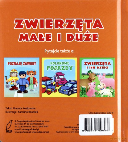 Kotek poznaje zwierzęta na wsi - Urszula Kozłowska [KSIĄŻKA]