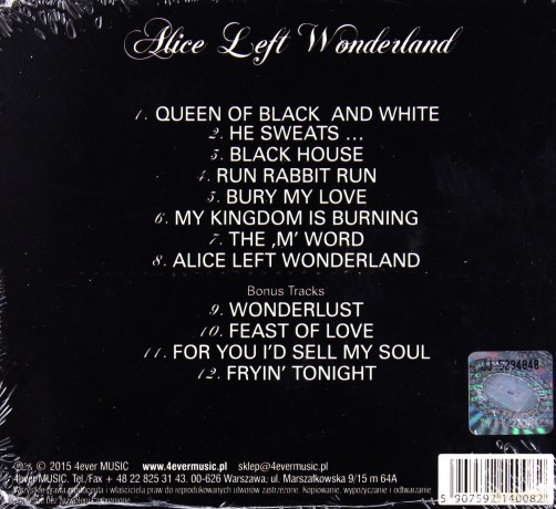 John Porter: Alice Left Wonderland [CD]