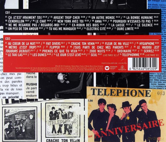 Telephone: Au Coeur De Telephone - Best Of [2CD]