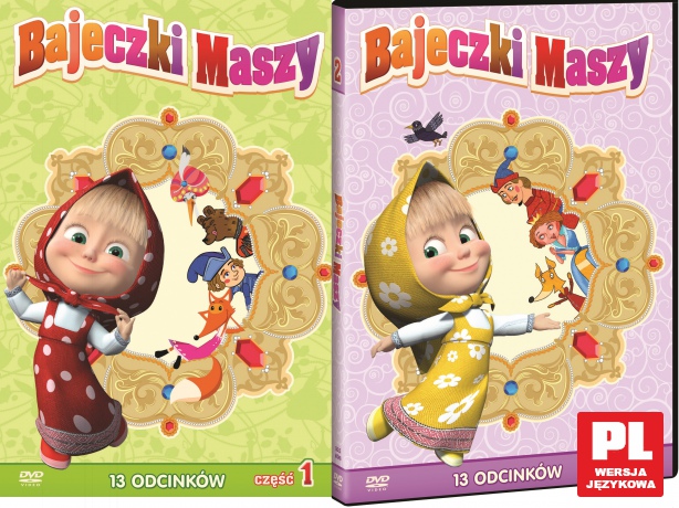 Bajeczki Maszy Pakiet 1-2 [2DVD]