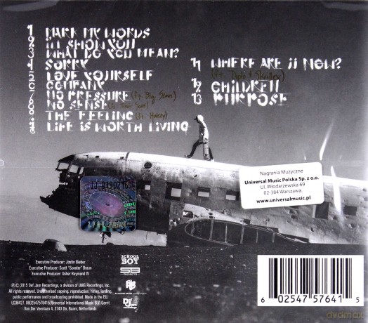 Justin Bieber: Purpose [CD]