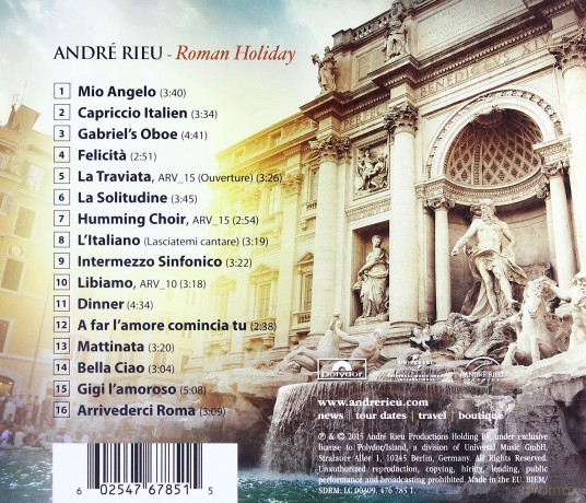 Andre Rieu: Roman Holiday (PL) [CD]