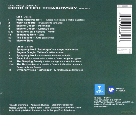 The Very Best Of Tchaikovsky [2CD]