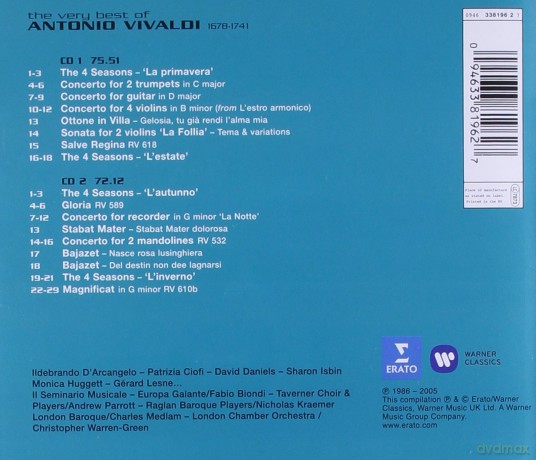 The Very Best Of Vivaldi [2CD]