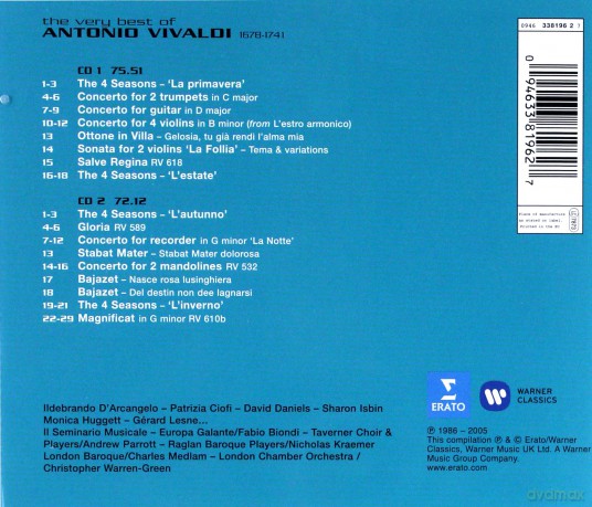 The Very Best Of Vivaldi [2CD]