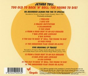 Jethro Tull: Too Old To Rock'n'roll [CD]