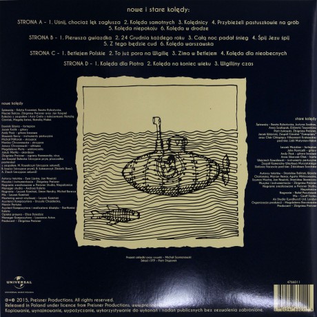Zbigniew Preisner: W Poszukiwaniu Dróg - Nowe i Stare Kolędy [2xWinyl]+[CD]