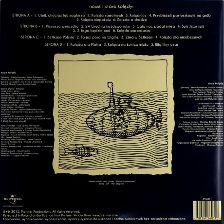 Zbigniew Preisner: W Poszukiwaniu Dróg - Nowe i Stare Kolędy [2xWinyl]+[CD]