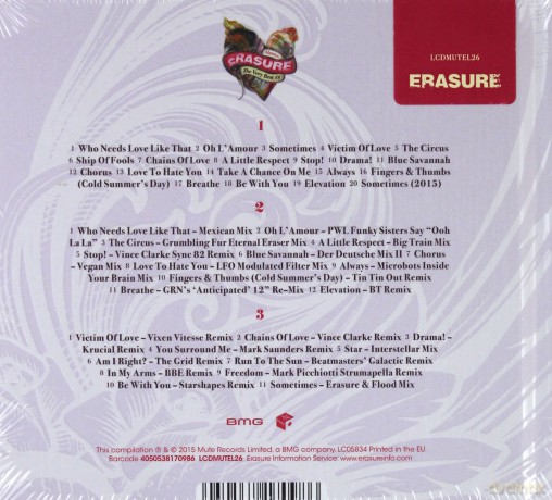 Erasure: Always The Very Best Of (Limited Edition) (digipack) [3CD]