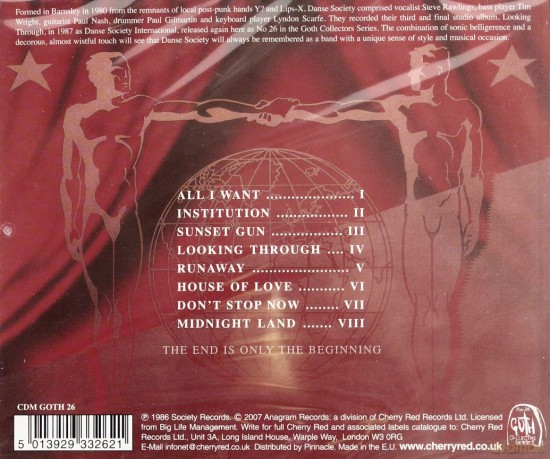 The Danse Society: Looking Through [CD]