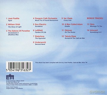 Cafe Del Mar vol. 1 (digipack) [CD]