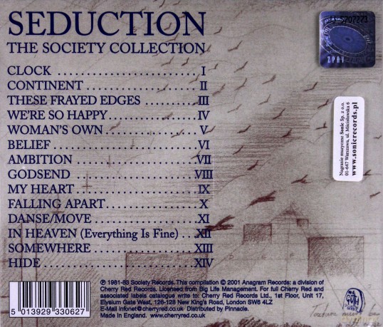 The Danse Society: The Society Collection [CD]