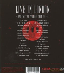 Babymetal: Live In London [Blu-Ray]