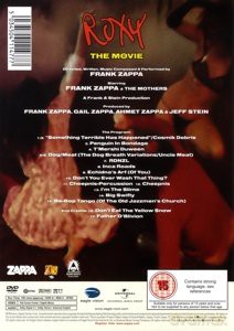 Frank Zappa: Roxy The Movie [DVD]