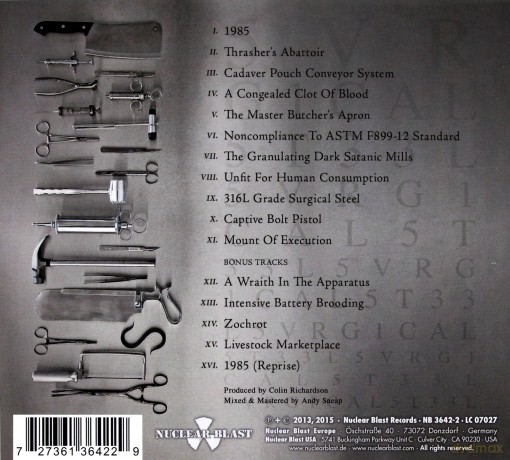 Carcass: Surgical Steel Complete Edition [CD]