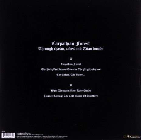 Carpathian Forest: Through Chasm Caves And Titan Wood [Winyl]