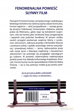 Forrest Gump - Winston Groom (twarda) [KSIĄŻKA]